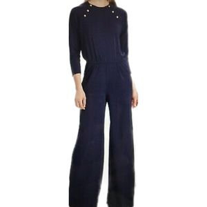 LAUREN Navy Blue Jumpsuit